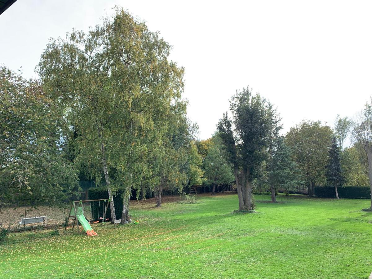 Appartement Familial Au Bord De La Marne, Jardin 8000M2, Piscine, Court De Tennis, Terrasse, Parking Gratuit Proche Disneyland Isles-lès-Villenoy Exteriör bild